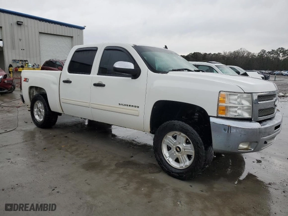 2012 Chevrolet Silverado 1500 LT with VIN 3GCPKSE74CG215648, listed as a Copart auction lot 44422465 with 247,893 mi miles and Salvage Title. Bid and sale history available at carsss.com. Image 4.