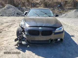 2015 BMW 5 Series 535i xDrive with VIN WBA5B3C55FD545117, listed as a Copart auction lot 51790345 with 86,456 mi miles and Salvage Title. Bid and sale history available at carsss.com. Image 5.