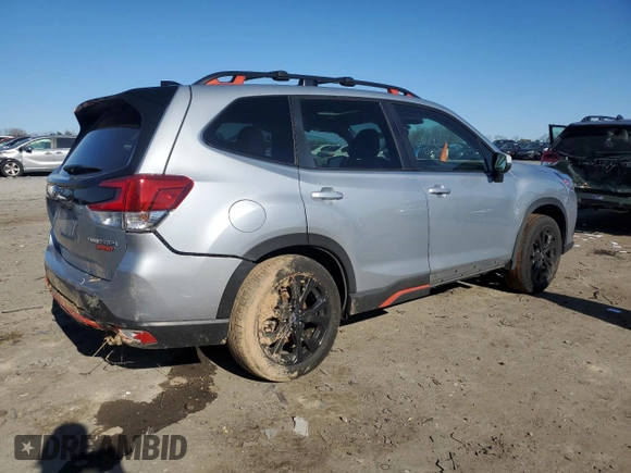 2024 Subaru Forester Sport with VIN JF2SKAGC1RH417264, listed as a Copart auction lot 49297065 with 28,692 mi miles and Salvage Title. Bid and sale history available at carsss.com. Image 3.