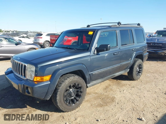 2007 Jeep Commander Sport with VIN 1J8HG48K87C666634, listed as a IAAI auction lot 41850134 with 162,208 mi miles. Bid and sale history available at carsss.com. Image 2.