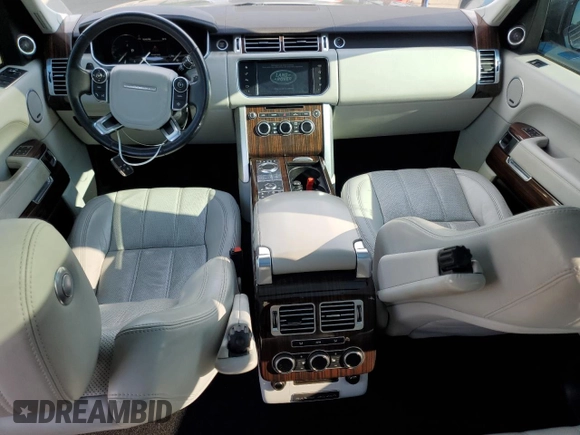 2016 Land Rover Range Rover HSE z VIN SALGS2PF3GA317640, wystawiony jako Copart lot #62923315 z przebiegiem 95 924 mil mil oraz Czysty tytuł • Clean title. Historia ofert i sprzedaży dostępna na DreamBid. Obrazek 8.