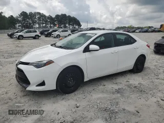 2019 Toyota Corolla L z VIN 2T1BURHE1KC144781, wystawiony jako Copart lot #55125595 z przebiegiem 76 773 mil mil oraz Szkoda całkowita • Salvage title. Historia ofert i sprzedaży dostępna na DreamBid. Obrazek 1.