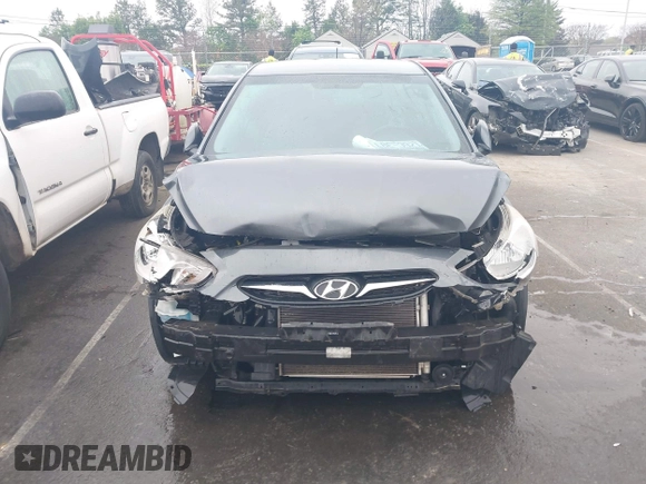 2013 Hyundai Accent GLS with VIN KMHCT4AE0DU365410, listed as a IAAI auction lot 41918395 with 170,722 mi miles and . Bid and sale history available at carsss.com. Image 6.