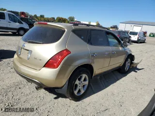 2004 Nissan Murano SL with VIN JN8AZ08W24W312850, listed as a Copart auction lot 75202134 with 0 mi miles and Clean Title. Bid and sale history available at carsss.com. Image 3.