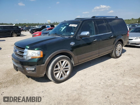 2016 Ford Expedition Max XLT z VIN 1FMJK1HT8GEF38506, wystawiony jako Copart lot #50211325 z przebiegiem 160 447 mil mil oraz Czysty tytuł • Clean title. Historia ofert i sprzedaży dostępna na DreamBid. Obrazek 1.