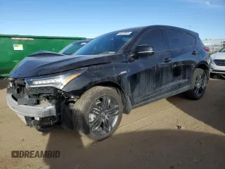 2022 Acura RDX w/A-Spec Package with VIN 5J8TC2H61NL016014, listed as a Copart auction lot 84875934 with 27,210 mi miles and Salvage Title. Bid and sale history available at carsss.com. Image 1.