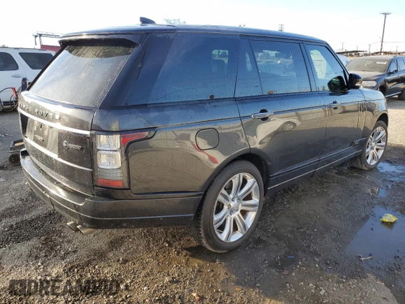 2017 Land Rover Range Rover with VIN SALGW3FEXHA339073, listed as a Copart auction lot 41885795 with 113,561 mi miles and Salvage Title. Bid and sale history available at DreamBid. Image 3.