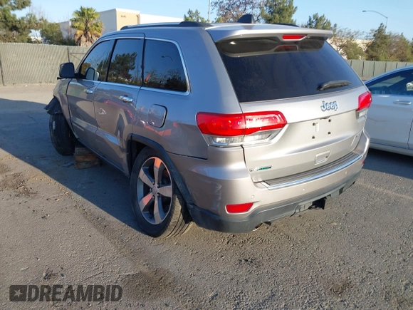 2014 Jeep Grand Cherokee Limited with VIN 1C4RJEBM3EC386954, listed as a IAAI auction lot 41812278 with 172,052 mi miles. Bid and sale history available at carsss.com. Image 3.