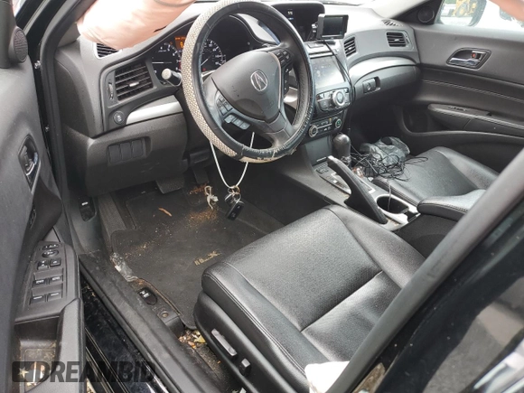 2017 Acura ILX Premium with VIN 19UDE2F75HA016060, listed as a Copart auction lot 56150435 with 81,495 mi miles and Salvage title. Bid and sale history available at DreamBid. Image 8.