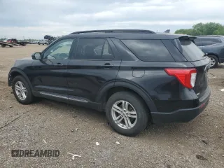 2023 Ford Explorer XLT with VIN 1FMSK8DH3PGA58229, listed as a Copart auction lot 58571525 with 64,536 mi miles and Salvage title. Bid and sale history available at DreamBid. Image 2.