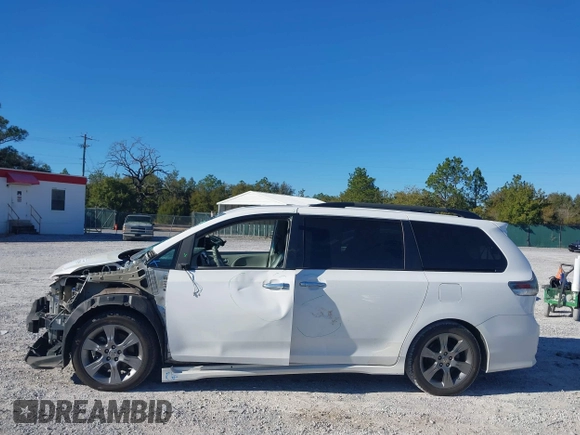 2014 Toyota Sienna SE with VIN 5TDXK3DC4ES487772, listed as a IAAI auction lot 41218295 with 153,368 mi miles and . Bid and sale history available at DreamBid. Image 14.