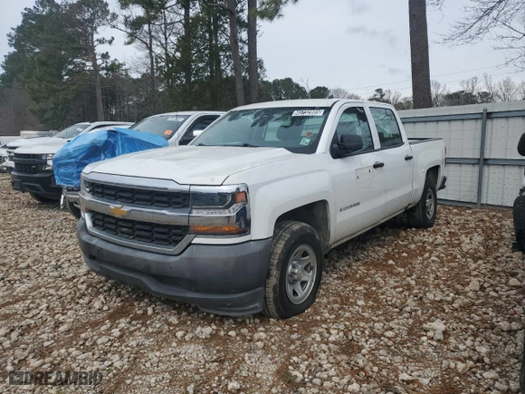 2018 Chevrolet Silverado 1500 Work Truck with VIN 3GCPCNEH8JG235745, listed as a Copart auction lot 45732805 with 55,007 mi miles and Clean Title. Bid and sale history available at carsss.com. Image 1.