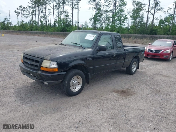 1999 Ford Ranger XL with VIN 1FTYR14V4XPAH7293, listed as a IAAI auction lot 41965378 with 149,959 mi miles. Bid and sale history available at carsss.com. Image 2.