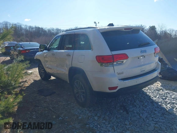 2018 Jeep Grand Cherokee Limited with VIN 1C4RJFBG6JC304211, listed as a IAAI auction lot 41855367 with 85,542 mi miles and . Bid and sale history available at DreamBid. Image 3.