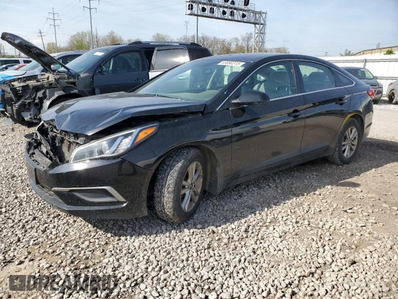 2017 Hyundai Sonata 2.4L with VIN 5NPE24AF1HH552339, listed as a Copart auction lot 53890315 with 139,850 mi miles and Salvage Title. Bid and sale history available at DreamBid. Image 1.