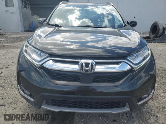 2017 Honda CR-V Touring with VIN 5J6RW1H93HL003929, listed as a Copart auction lot 53295705 with 67,097 mi miles and Salvage Title. Bid and sale history available at carsss.com. Image 5.