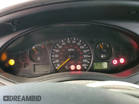 2003 Ford Focus SE with VIN 1FAFP34383W126867, listed as a Copart auction lot 44754025 with 127,362 mi miles and Non repairable. Bid and sale history available at DreamBid. Image 9.