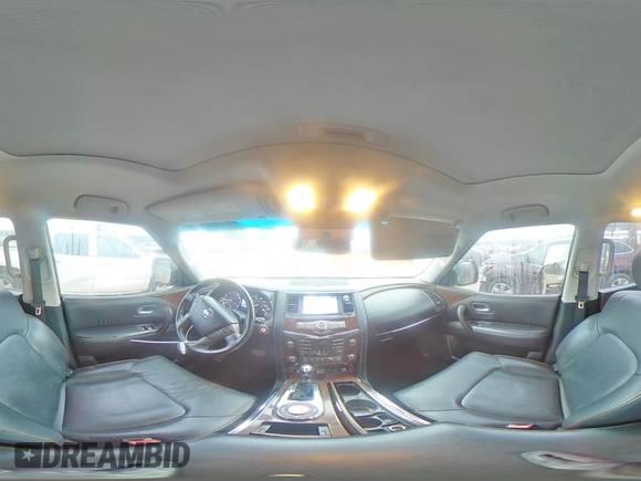 2017 Nissan Armada SL with VIN JN8AY2ND0H9002234, listed as a Copart auction lot 81496094 with 133,976 mi miles and Salvage Title. Bid and sale history available at carsss.com. Image 16.