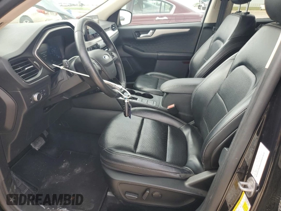 2020 Ford Escape SE Sport Hybrid with VIN 1FMCU0BZ5LUB81201, listed as a Copart auction lot 54556585 with 62,284 mi miles and Salvage title. Bid and sale history available at DreamBid. Image 7.