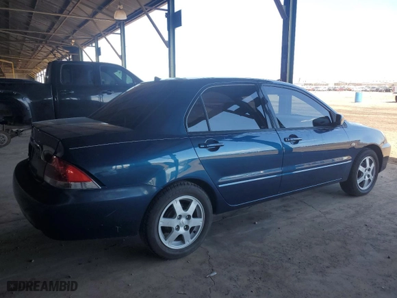 2004 Mitsubishi Lancer LS with VIN JA3AJ36E34U021640, listed as a Copart auction lot 72087834 with 123,951 mi miles and Salvage Title. Bid and sale history available at carsss.com. Image 3.