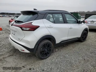 2024 Nissan Kicks SR with VIN 3N1CP5DV6RL478356, listed as a Copart auction lot 88971185 with 19,720 mi miles and Salvage Title. Bid and sale history available at carsss.com. Image 3.