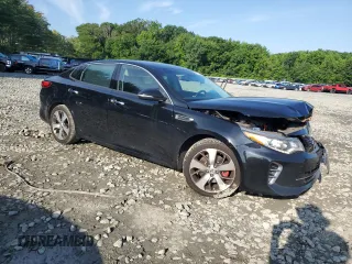2017 Kia Optima SX with VIN 5XXGW4L2XHG144344, listed as a Copart auction lot 63154195 with 81,467 mi miles and Salvage title. Bid and sale history available at DreamBid. Image 4.