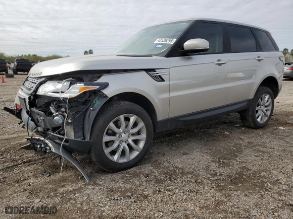 2016 Land Rover Range Rover Sport V6 HSE with VIN SALWR2PFXGA593787, listed as a Copart auction lot 42526295 with NaN miles and Salvage Title. Bid and sale history available at carsss.com. Image 1.