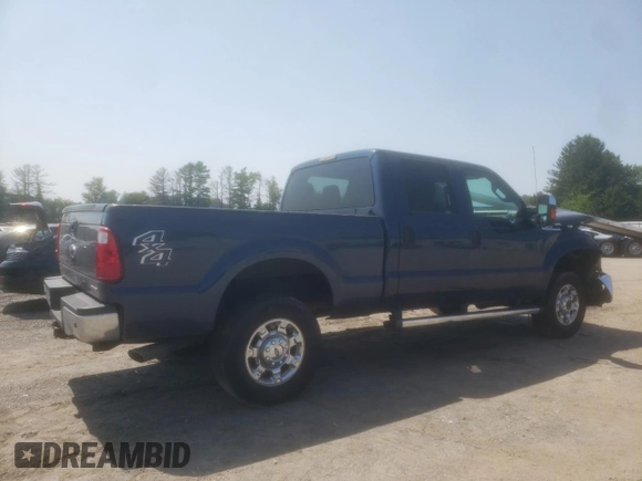 2015 Ford F-250 Lariat with VIN 1FT7W2B61FED50663, listed as a Copart auction lot 58500885 with 261,619 mi miles and Salvage title. Bid and sale history available at DreamBid. Image 3.