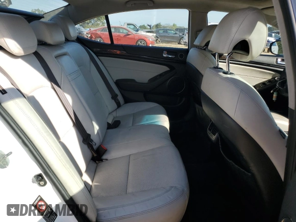2015 Kia Cadenza Limited with VIN KNALN4D78F5172928, listed as a Copart auction lot 75952444 with 124,572 mi miles and Salvage Title. Bid and sale history available at carsss.com. Image 10.