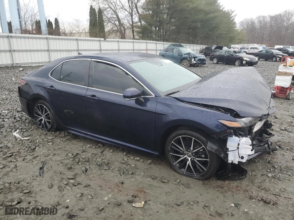 2022 Toyota Camry Hybrid SE with VIN 4T1G31AK6NU572830, listed as a Copart auction lot 47315475 with 72,936 mi miles and Salvage Title. Bid and sale history available at carsss.com. Image 4.