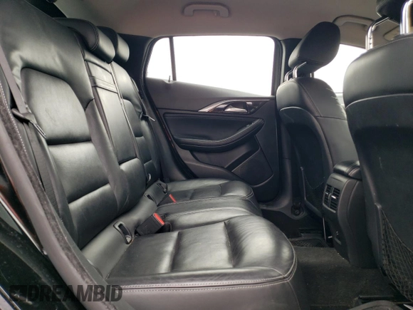 2018 Infiniti QX30 Luxury with VIN SJKCH5CR8JA057438, listed as a Copart auction lot 46756635 with 61,255 mi miles and Salvage title. Bid and sale history available at DreamBid. Image 10.