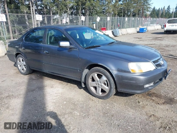 2003 Acura TL Type S with VIN 19UUA56853A005820, listed as a IAAI auction lot 41957844 with 138,708 mi miles. Bid and sale history available at carsss.com. Image 1.