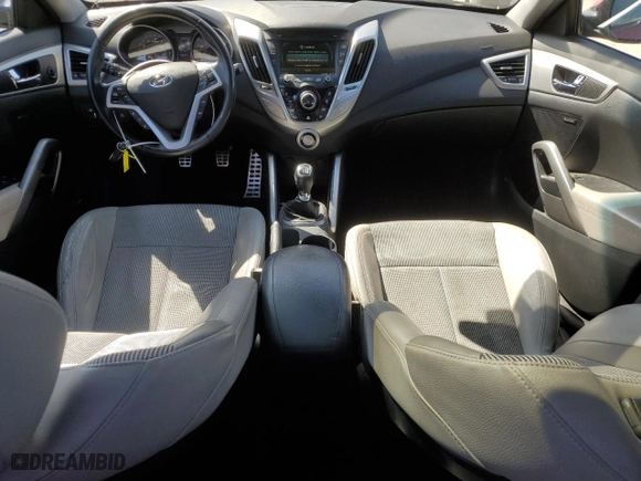 2013 Hyundai Veloster RE:MIX with VIN KMHTC6AD7DU175932, listed as a Copart auction lot 49503505 with 59,248 mi miles and Salvage Title. Bid and sale history available at carsss.com. Image 8.