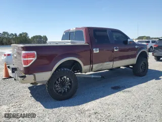 2010 Ford F-150 XL with VIN 1FTFW1EV9AKE13043, listed as a Copart auction lot 50417195 with 181,884 mi miles and Salvage Title. Bid and sale history available at carsss.com. Image 3.