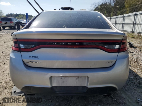 2013 Dodge Dart SXT with VIN 1C3CDFBA0DD292004, listed as a Copart auction lot 50992255 with 89,002 mi miles and Salvage Title. Bid and sale history available at DreamBid. Image 6.