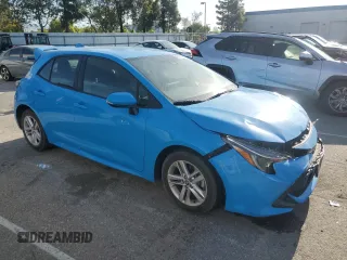 2019 Toyota Corolla Hatchback SE with VIN JTNK4RBEXK3011711, listed as a Copart auction lot 53978585 with 110,256 mi miles and Salvage Title. Bid and sale history available at carsss.com. Image 4.