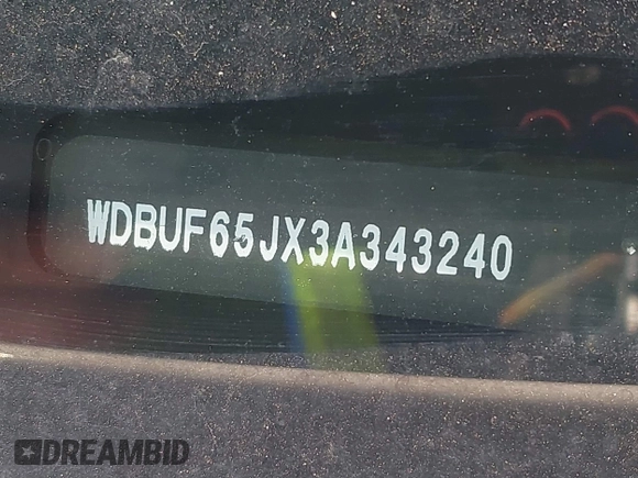 2003 Mercedes-Benz E 320 z VIN WDBUF65JX3A343240, wystawiony jako IAAI lot #41711764 z przebiegiem 128 795 mil mil oraz . Historia ofert i sprzedaży dostępna na DreamBid. Obrazek 12.