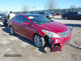 2014 Hyundai Azera Limited with VIN KMHFH4JG7EA397810, listed as a IAAI auction lot 41596039 with 87,983 mi miles and . Bid and sale history available at carsss.com. Image 1.