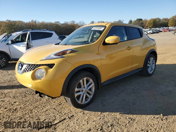 2016 Nissan Juke SL with VIN JN8AF5MR5GT610143, listed as a Copart auction lot 83291004 with 196,398 mi miles and Clean Title. Bid and sale history available at carsss.com. Image 1.