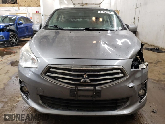 2018 Mitsubishi Mirage G4 SE with VIN ML32F4FJ0JHF06225, listed as a Copart auction lot 81490264 with 63,134 mi miles and Salvage Title. Bid and sale history available at carsss.com. Image 5.