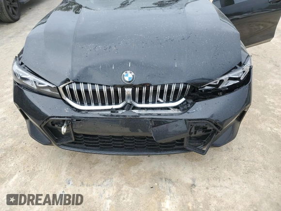 2024 BMW 3 Series 330i xDrive with VIN 3MW89FF01R8E65387, listed as a Copart auction lot 50001195 with 19,478 mi miles and Clean Title. Bid and sale history available at carsss.com. Image 11.