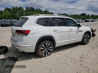 2021 Volkswagen Atlas SEL Premium R-Line with VIN 1V2FR2CA3MC550747, listed as a Copart auction lot 57286075 with Not provided miles and Salvage title. Bid and sale history available at DreamBid. Image 3.