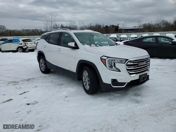 2022 GMC Terrain SLT with VIN 3GKALVEV0NL263892, listed as a Copart auction lot 44692575 with 18,451 mi miles and Salvage Title. Bid and sale history available at carsss.com. Image 12.