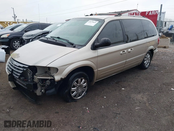 2006 Chrysler Town & Country LWB Limited with VIN 2A8GP64L66R798366, listed as a IAAI auction lot 41879031 with 231,603 mi miles. Bid and sale history available at carsss.com. Image 2.