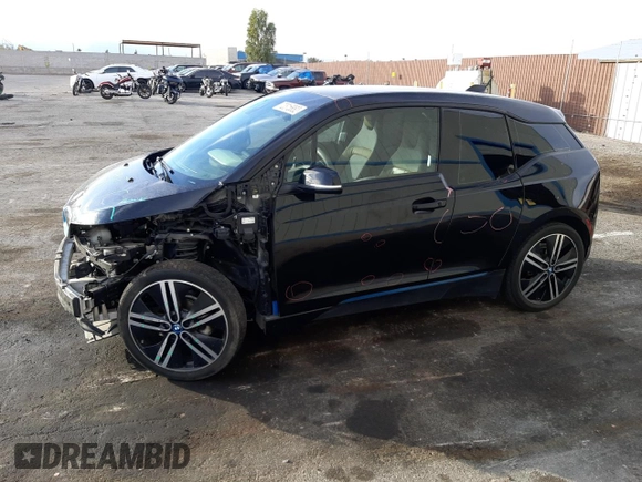 2016 BMW i3 with VIN WBY1Z4C58GV506891, listed as a Copart auction lot 72815882 with 58,103 mi miles. Bid and sale history available at carsss.com. Image 1.