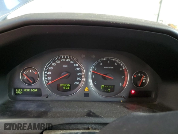 2005 Volvo S60 with VIN YV1RH592952453654, listed as a Copart auction lot 87317074 with 189,846 mi miles and Salvage Title. Bid and sale history available at carsss.com. Image 9.