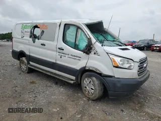 2017 Ford Transit with VIN 1FTYR1ZM7HKB00228, listed as a Copart auction lot 53419004 with Not Provided miles and Salvage Title. Bid and sale history available at DreamBid. Image 4.
