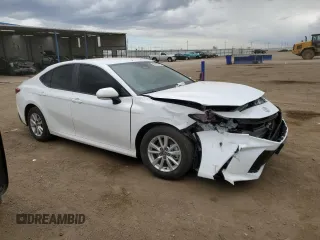 2025 Toyota Camry LE с VIN 4T1DBADK1SU510796, выставлен на аукционе Copart как лот 55029975 с пробегом 11 037 миль миль и Списание • Salvage title. История ставок и продаж доступна на DreamBid. Изображение 4.