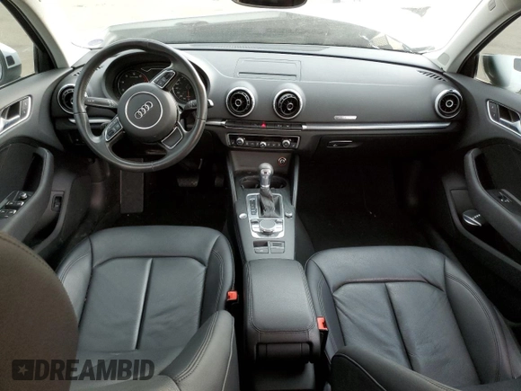 2015 Audi A3 2.0T Premium Plus with VIN WAUEFGFF0F1132085, listed as a Copart auction lot 54300513 with 71,028 mi miles. Bid and sale history available at carsss.com. Image 8.
