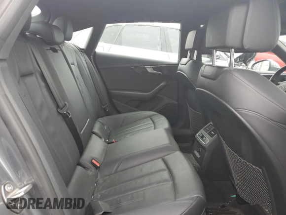2018 Audi A5 Sportback Premium with VIN WAUDNCF57JA054802, listed as a Copart auction lot 41264124 with 109,449 mi miles. Bid and sale history available at carsss.com. Image 10.